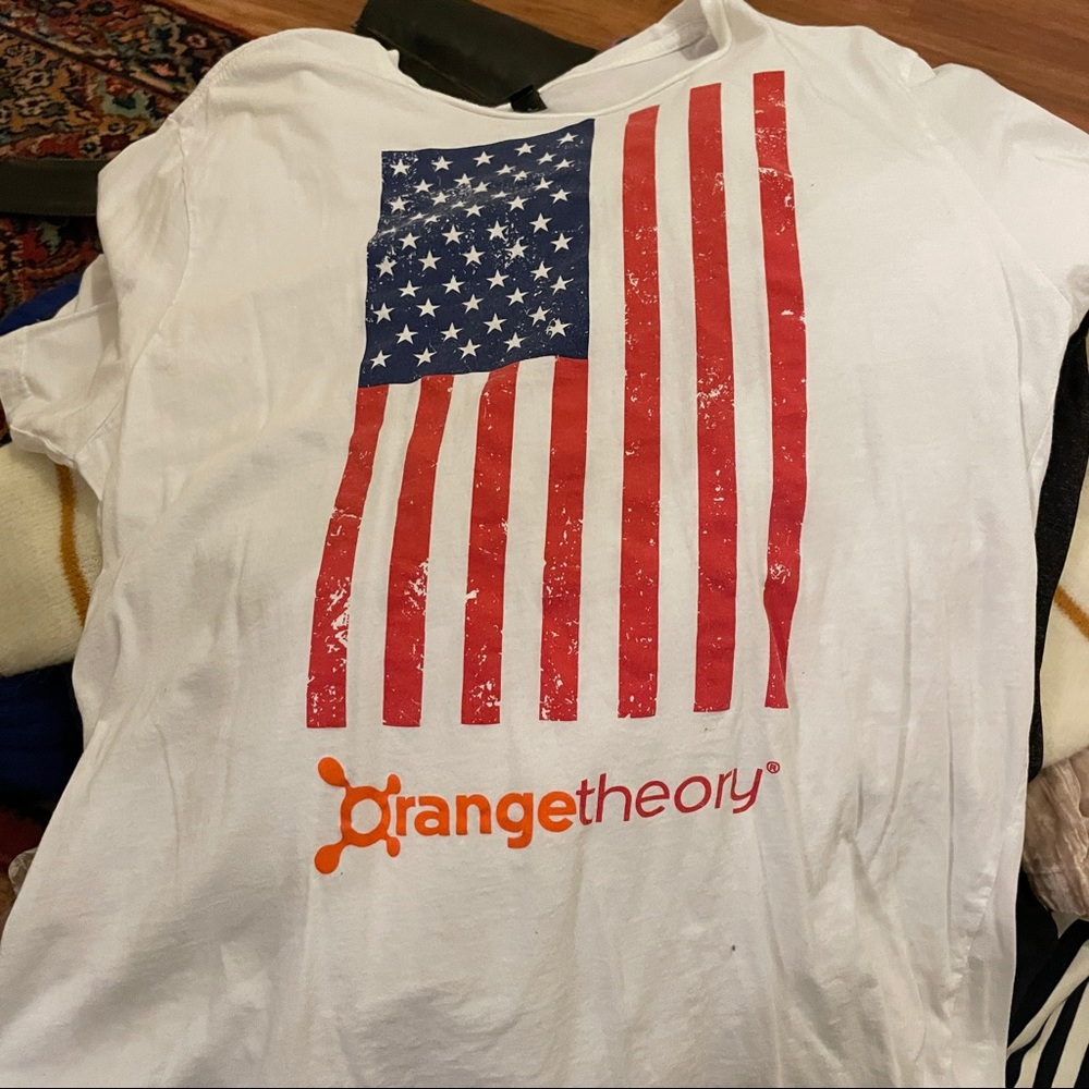 Orangetheory otf flag shirt men’s women’s small